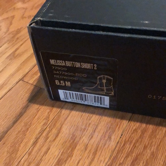 Redwood Frye Melissa Button Short Boots - Picture 5 of 5